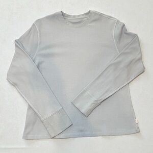 Vuori long sleeve waffle top